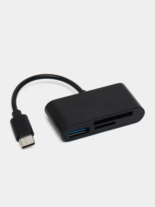 USB Type-C, Usb, Tf, SD Kartani o'quvchi kartrider - 