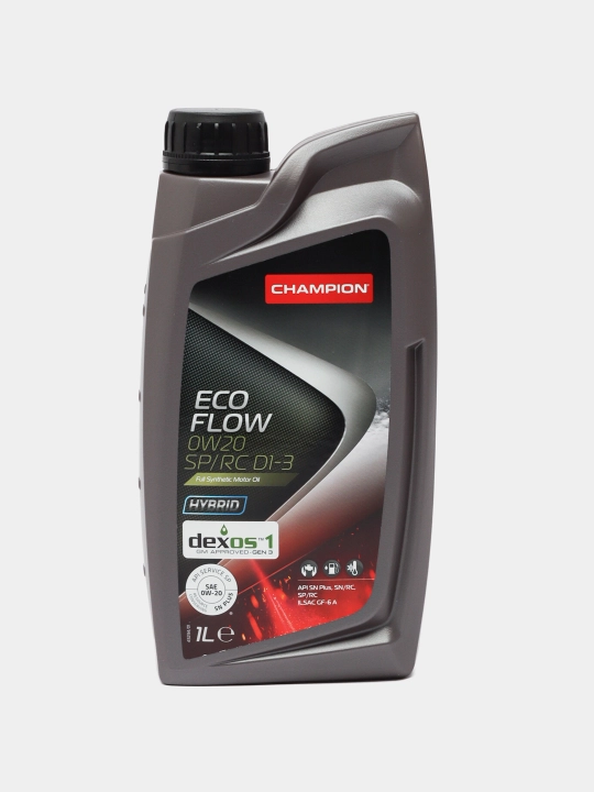 Синтетическое моторное масло CHAMPION ECO FLOW 0W20 SP/RC D1-3 - 