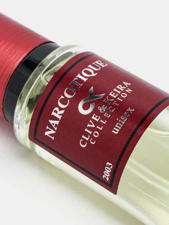 Parfyumlangan suv CLIVE & KEIRA, 2003, Ex Nihilo Nacotique Fleur, uniseks, 30 ml