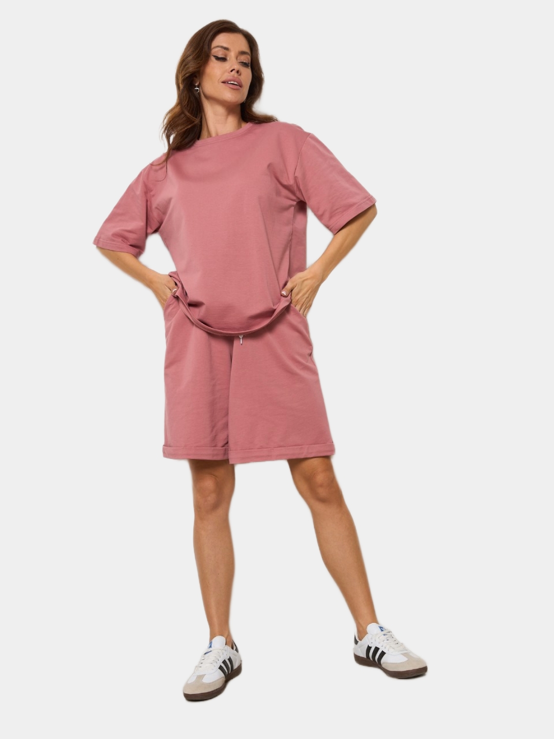 Ayollar uchun sport kostyumi RentexStyle, paxta - 
