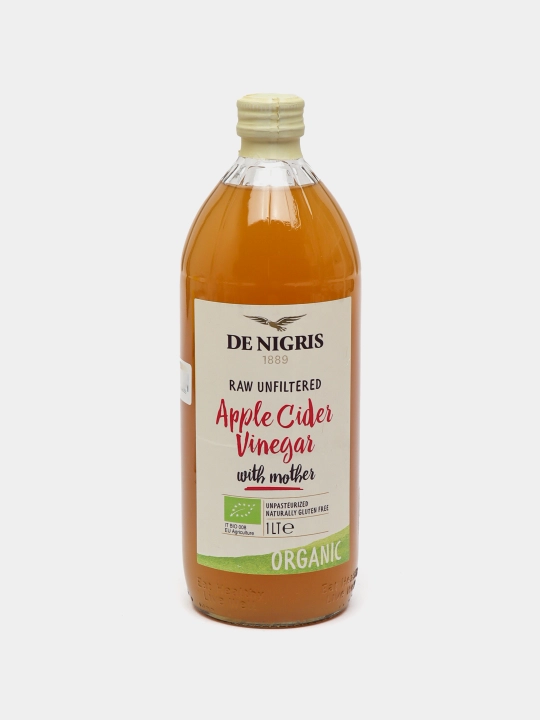 De Nigris Уксус яблочный нефильтрованный, 1 л - 