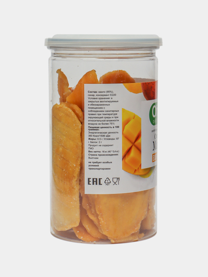 Mango quritilgan OHLA degidrogenlangan, 400 g