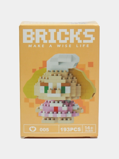 Игрушка-конструктор из мини блоков 3D, 42 вида — 4HOME-967404-ПРИГХАК