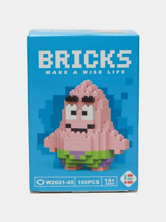 3D mini bloklardan iborat o‘yinchoq-konstruktor, 42 ko‘rinishda