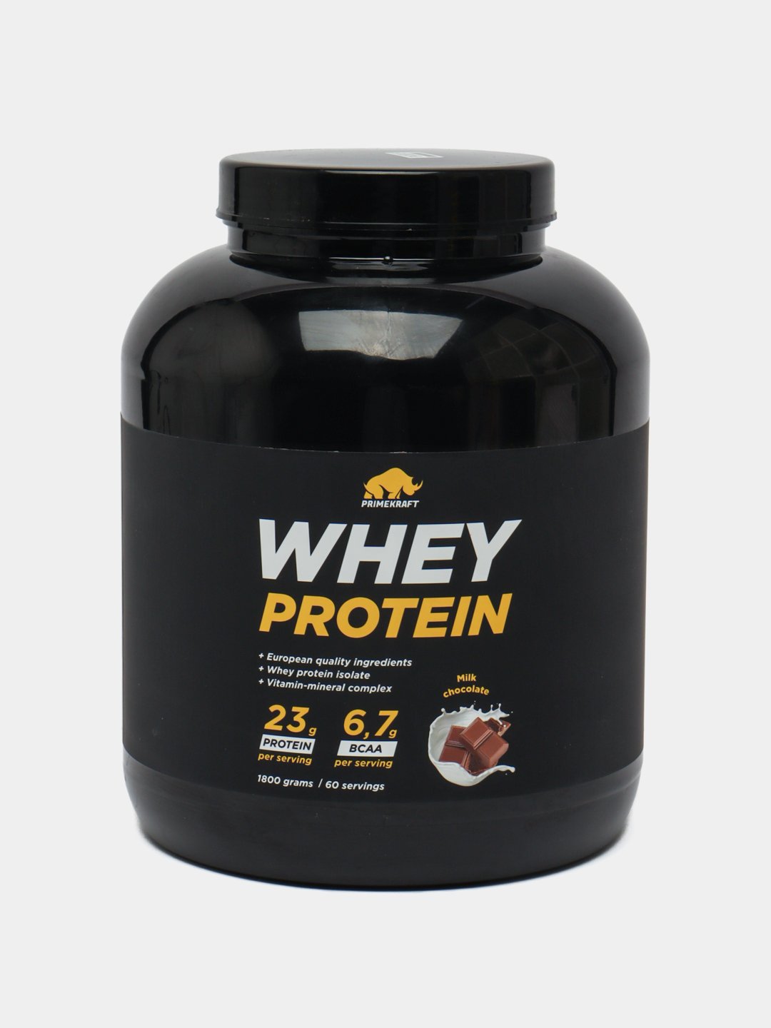 Протеин Whey Protein Primekraft, молочный шоколад, изолят + сыворотка ...