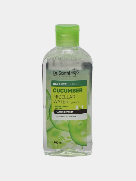 Dr.Sante Yuz uchun micellar suvi Cucumber Balance Control, 200 ml