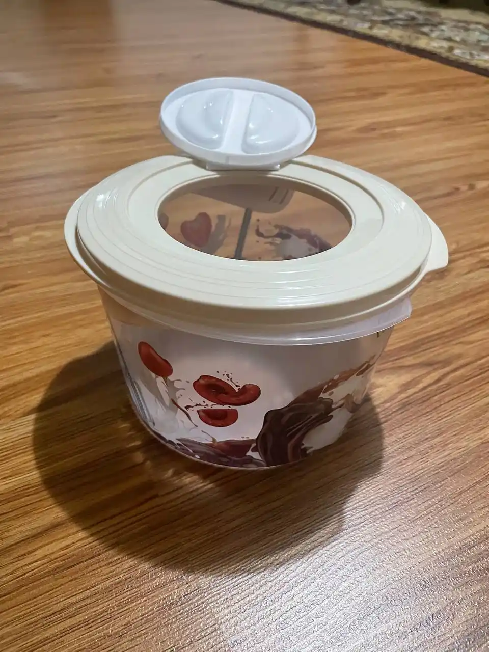 Ёмкость для миксера, блендера с декором, 2.0 л