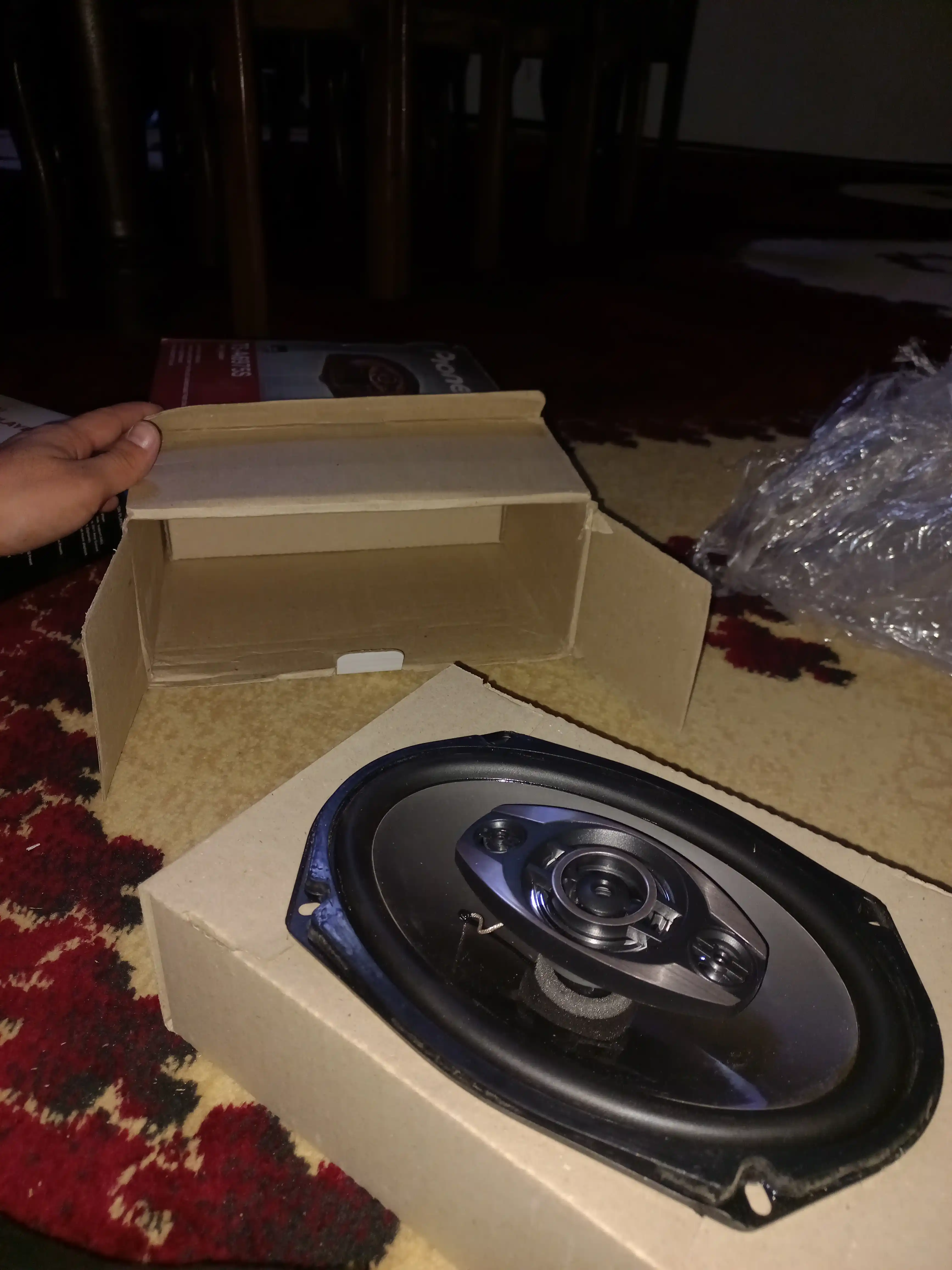 Колонки для автомобилей, Pioneer 1000 W, чистый звук и большой магнит