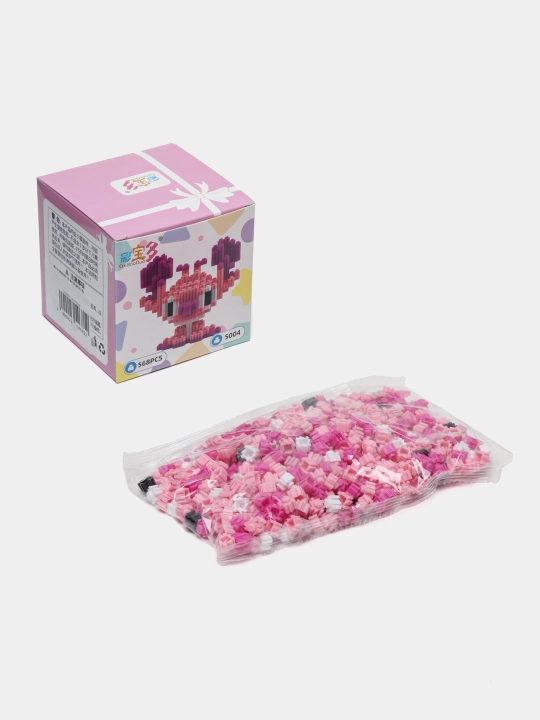 Конструктор лего 3D из миниблоков, разные виды Kuromi, Hello Kitty, Marvel, DC, Sanrio