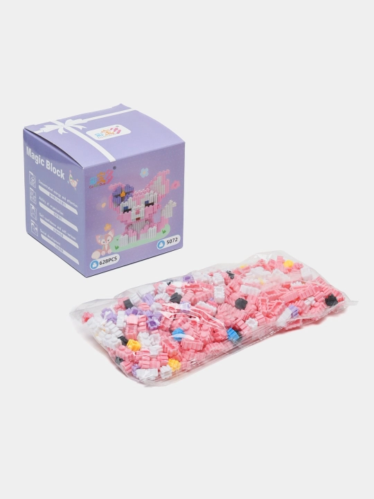 Конструктор лего 3D из миниблоков, разные виды Kuromi, Hello Kitty, Marvel, DC, Sanrio