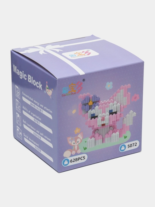 Конструктор лего 3D из миниблоков, разные виды Kuromi, Hello Kitty, Marvel, DC, Sanrio