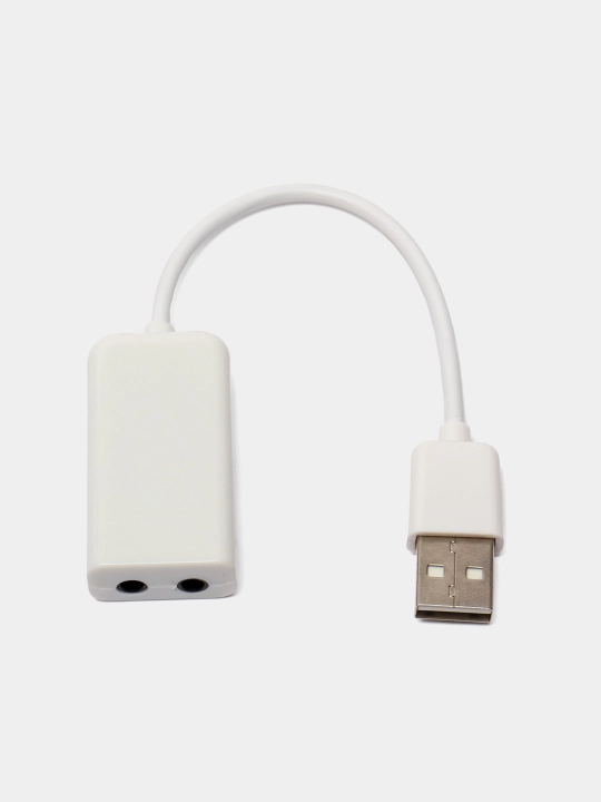 Tashqi audio adapteri USB 7.1 kanal, komyputer va noutbuklar uchun