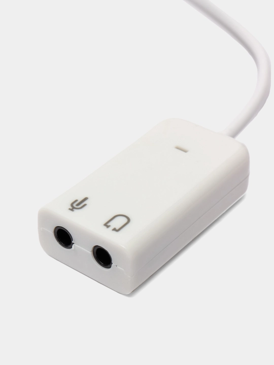 Tashqi audio adapteri USB 7.1 kanal, komyputer va noutbuklar uchun