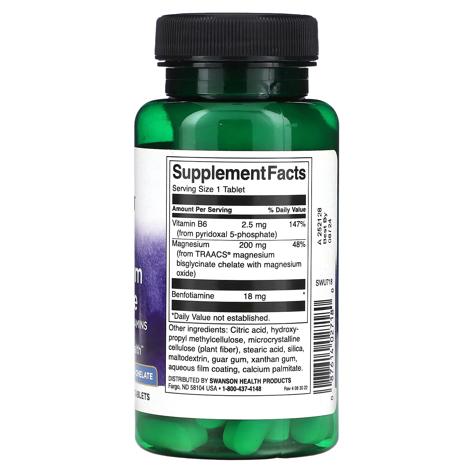 Магния глицинат Magnesium Glycinate SWANSON, 90 таблеток купить по ...
