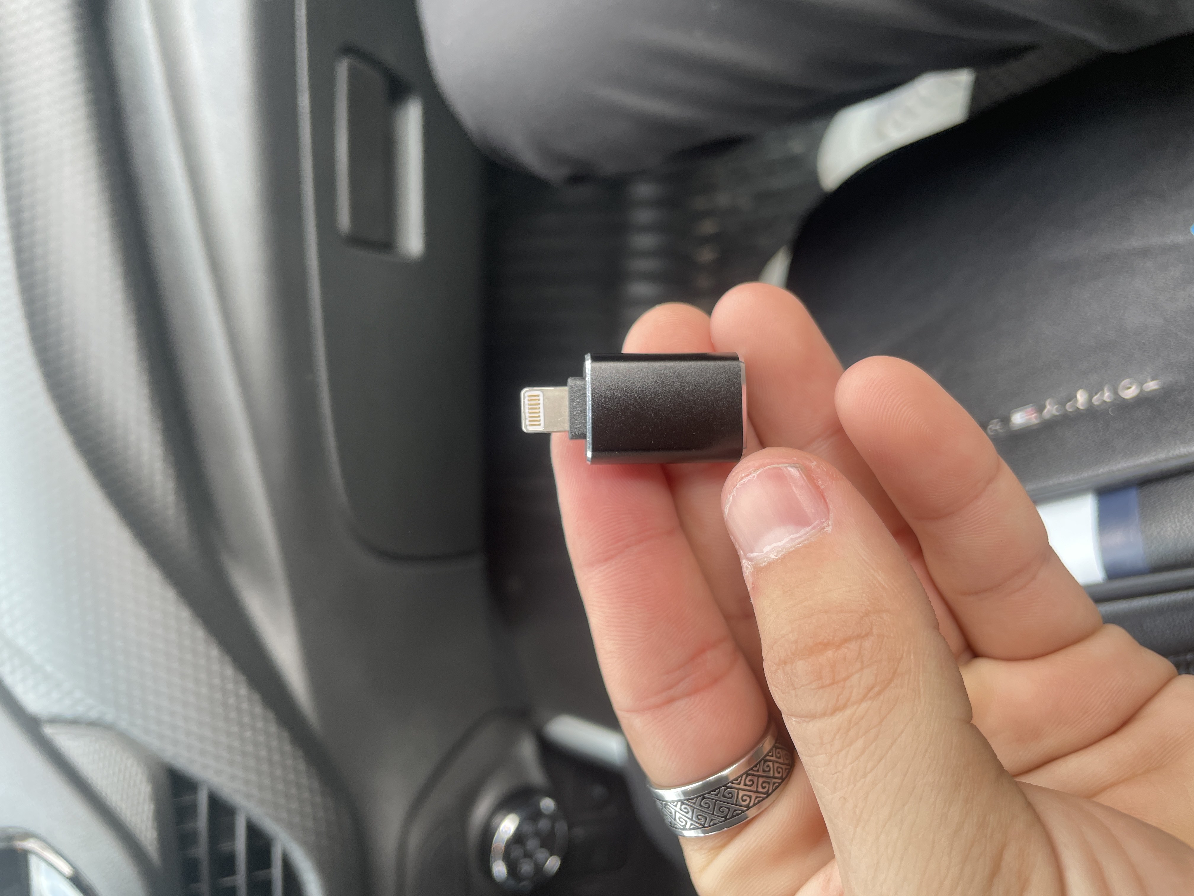 Adapter "Lighting USB va Type-C dan USB 3.0 OTG ga"