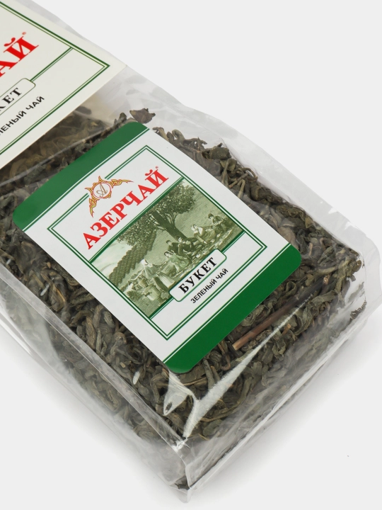Ko'k choy, katta bargli, Azerchay Buket, 200 g