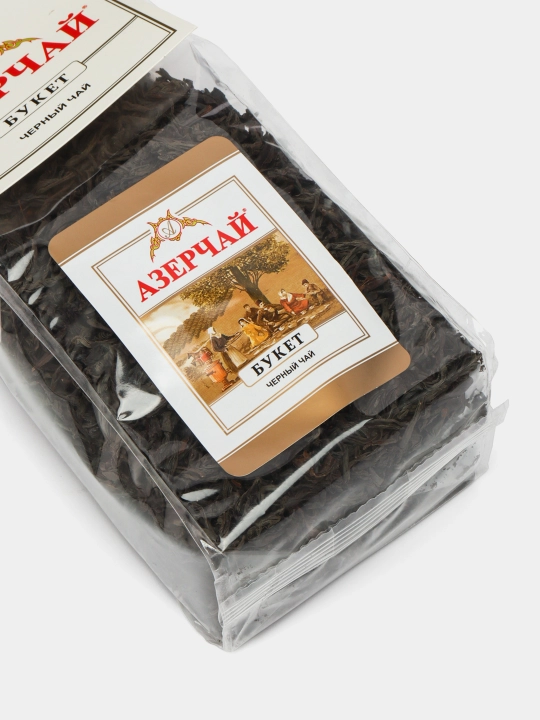 АЗЕРЧАЙ черный байховый крупнолистовой BUKET 200 г