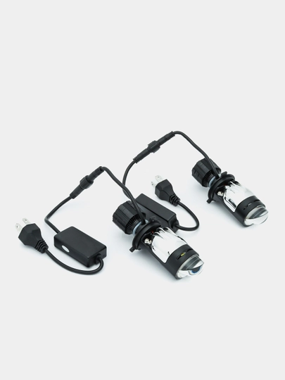 Лампы A7 LED zimmer для автомобильных фар, с полосами, не слепит глаза, H4 — STARLED-A7ZIMME
