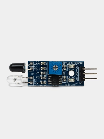 Инфракрасный датчик обнаружения препятствий YL-63 FC-51 — ROBODO-YL63