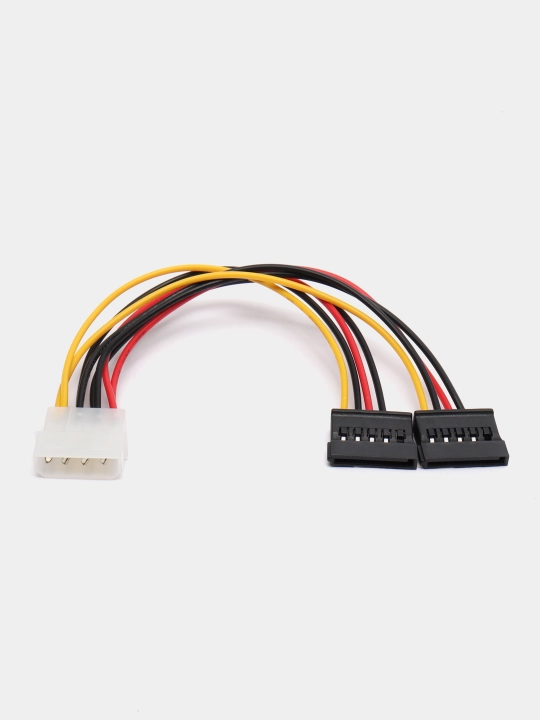 Кабель питания Sata CC-SATA-PSY, Molex, 4pin, БП - 2 * Sata