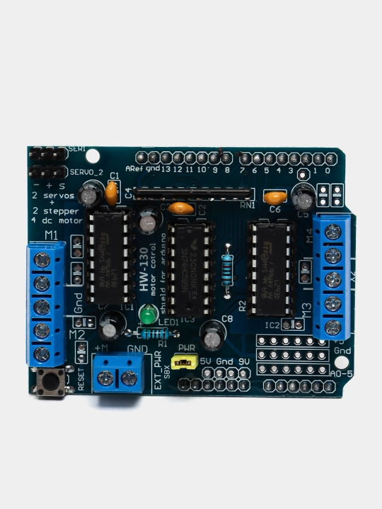 Motorlar driveri L293D Arduino UNO Motor shield