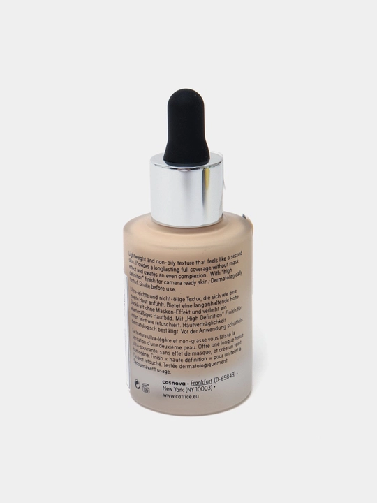 Tonal krem, suyuq asos, teri rangini tekislaydi, yuqori chidamlilik, 30 ml