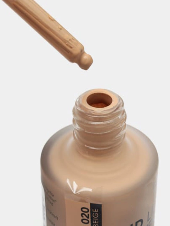Tonal krem, suyuq asos, teri rangini tekislaydi, yuqori chidamlilik, 30 ml