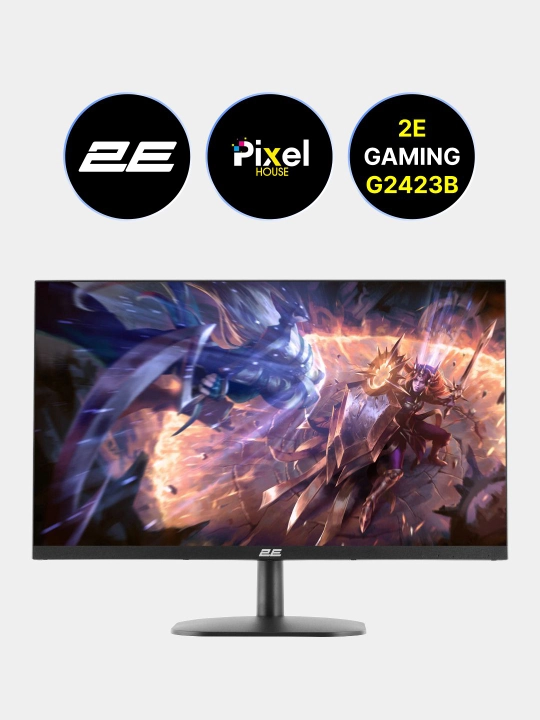 Игровой монитор 2E GAMING G2423B, FHD с разрешением 1920x1080, 165 Гц, 23,8" IPS матрица