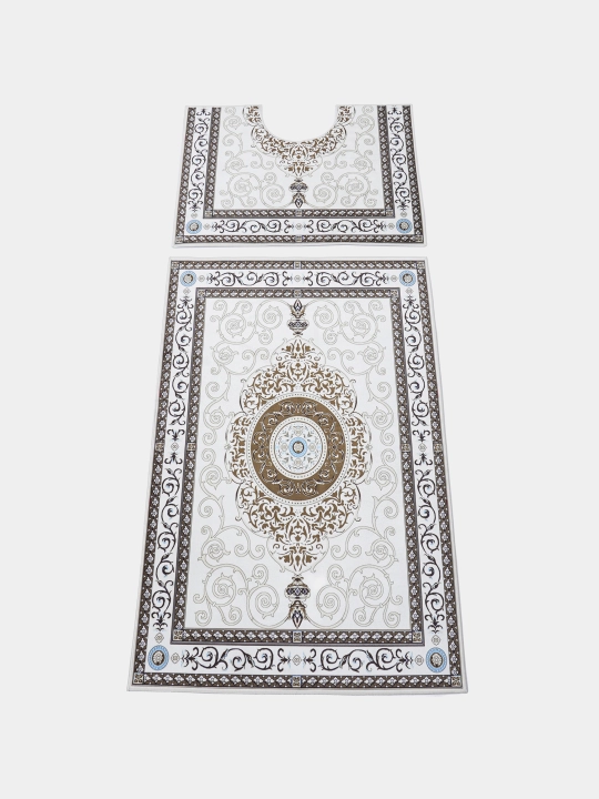 Terra коврик для ванной и туалета, 50x130 см, тканевый