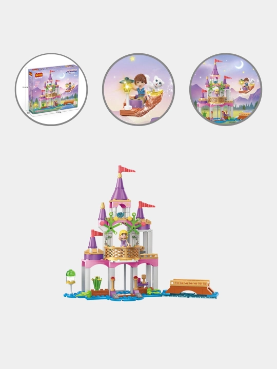 Конструктор лего COGO Замки, башни, здания сказочные, Lego Disney
