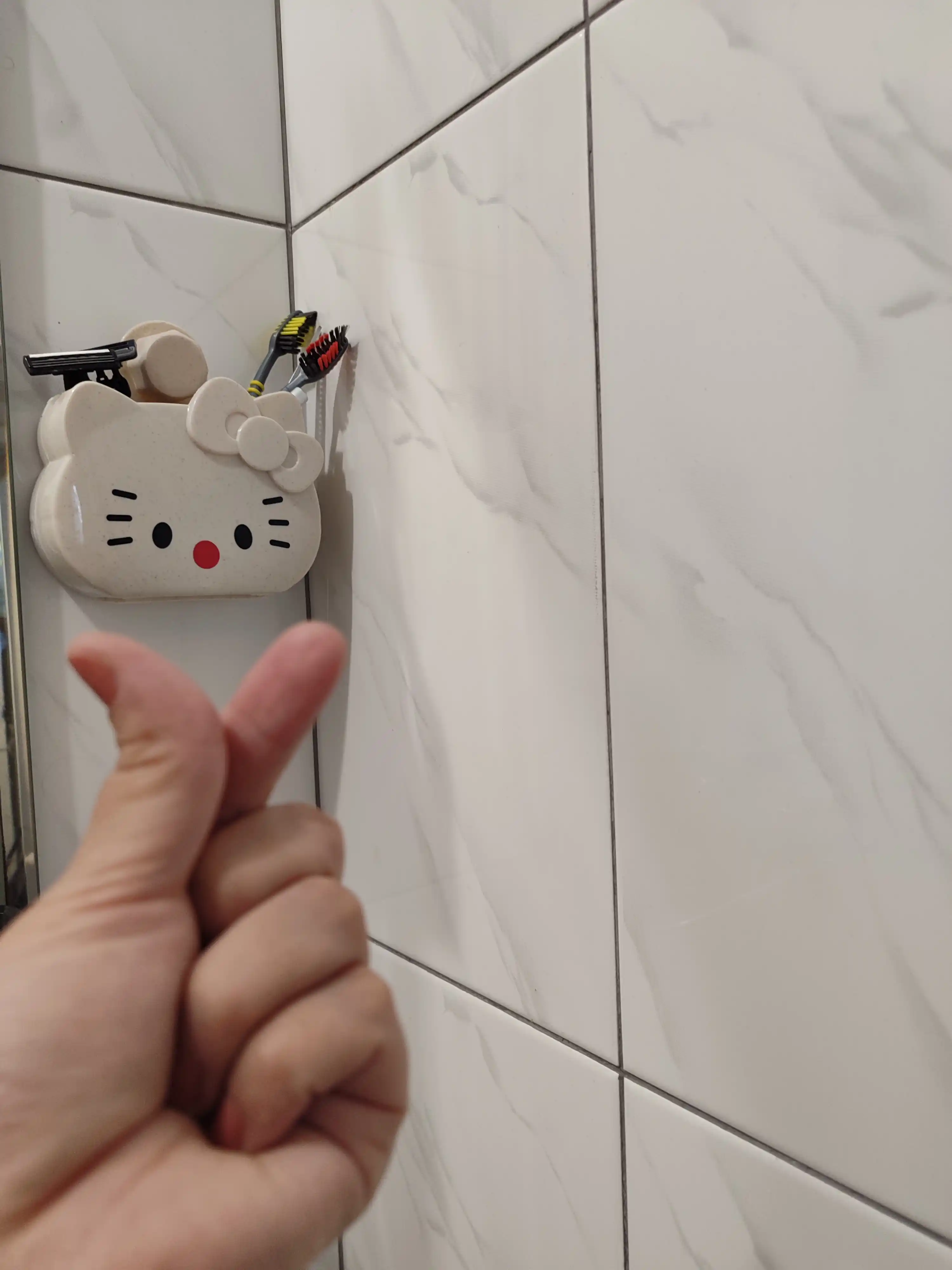 Держатель для зубных щеток и пасты в виде котенка Hello Kitty