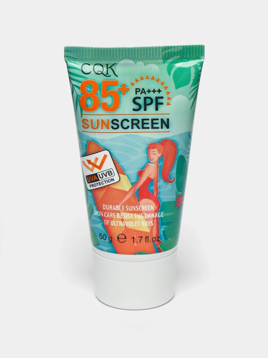 Солнцезащитный крем увлажняющий, SPF85+ CQK - 