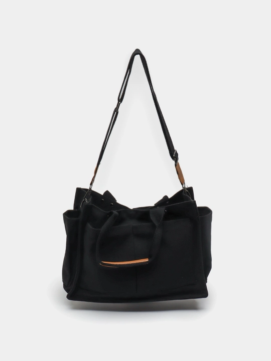 Ayollar shopper sumkasi, charm qoplamali