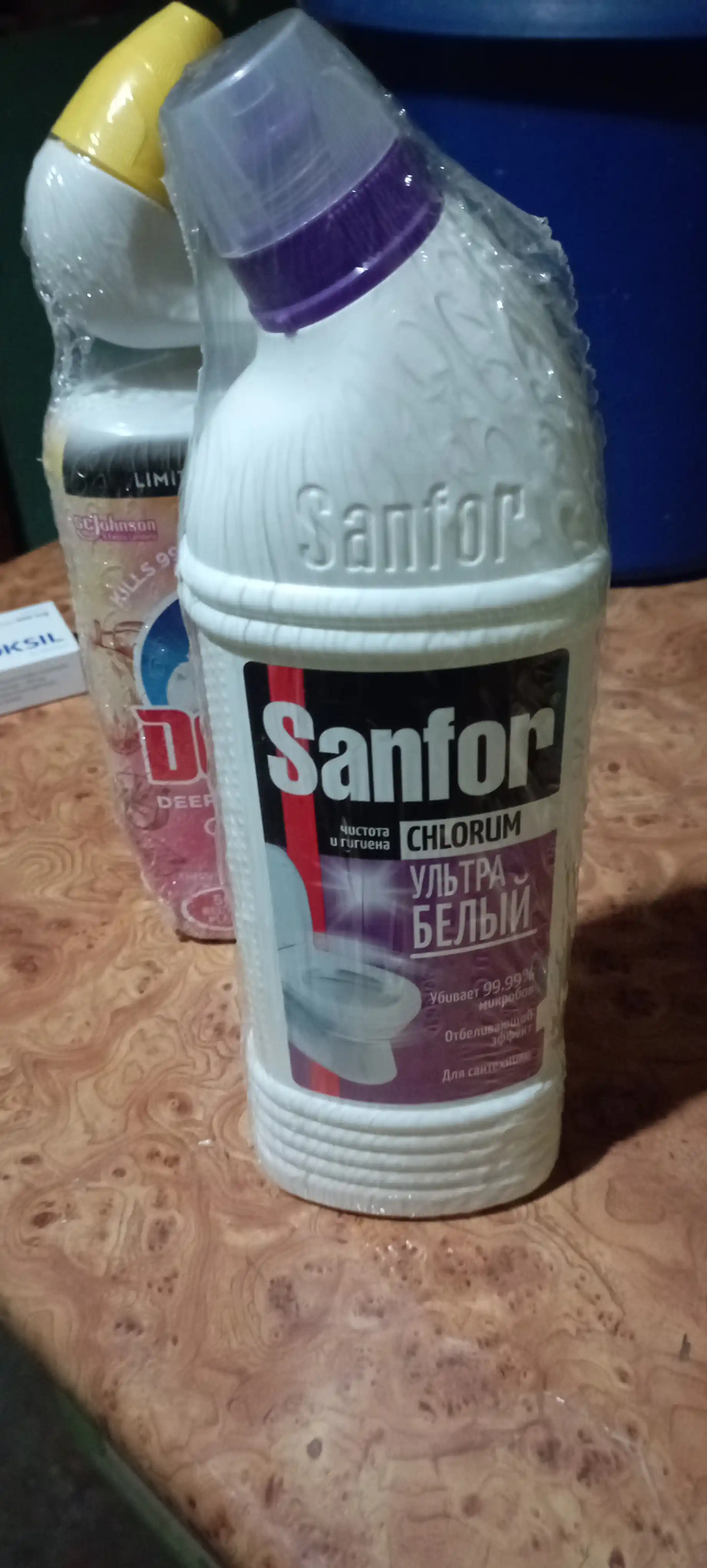 Средство чистящее для сантехники Sanfor Chlorum, ультра белый, 750 мл