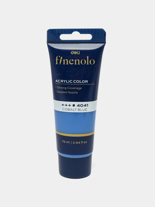 Tubali akril bo‘yoq, Deli, Finenolo EC75-CB, 75 ml