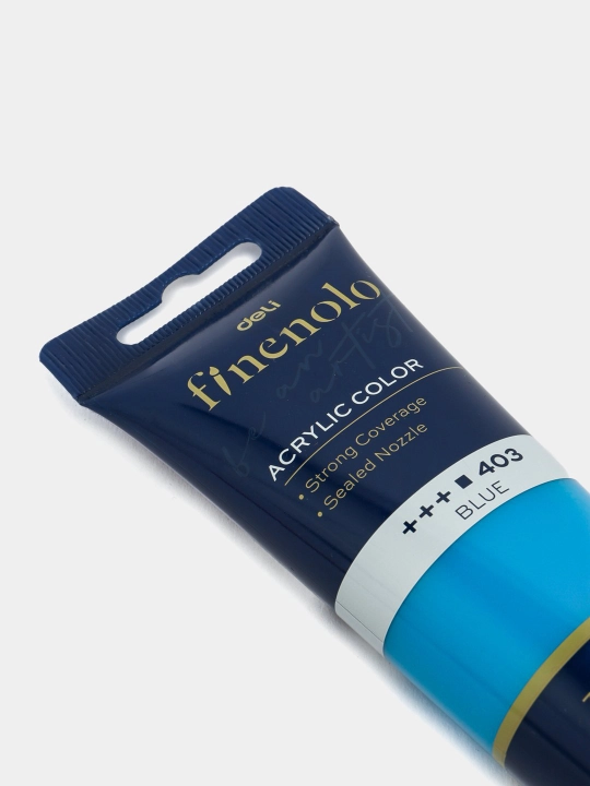 Tubali akril bo‘yoq, Deli, Finenolo EC75-CB, 75 ml