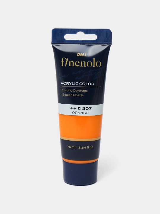 Tubali akril bo‘yoq, Deli, Finenolo EC75-CB, 75 ml