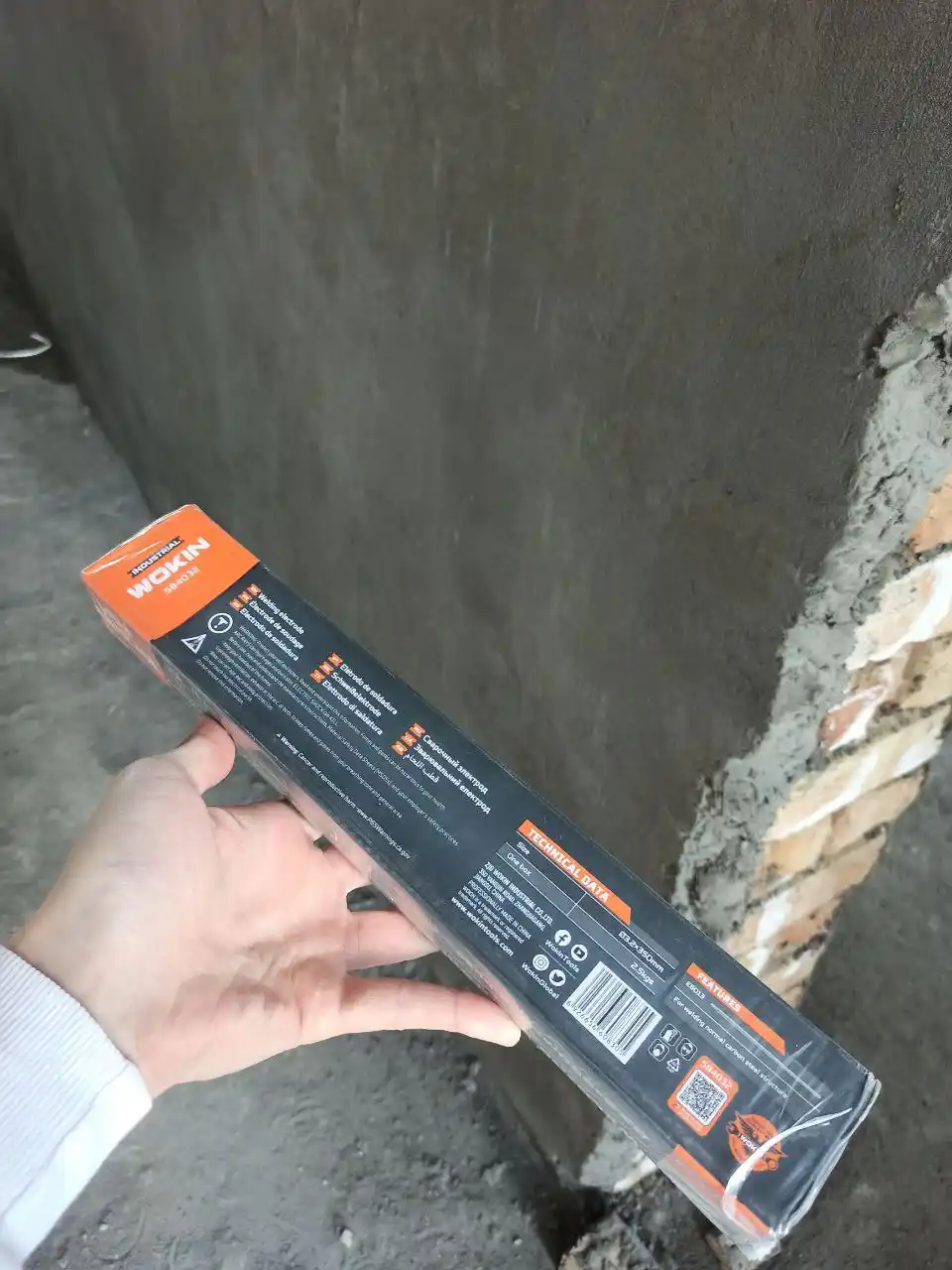 Payvandlash elektrodi 3.2 * 350 mm, 2.5 kg, WOKIN