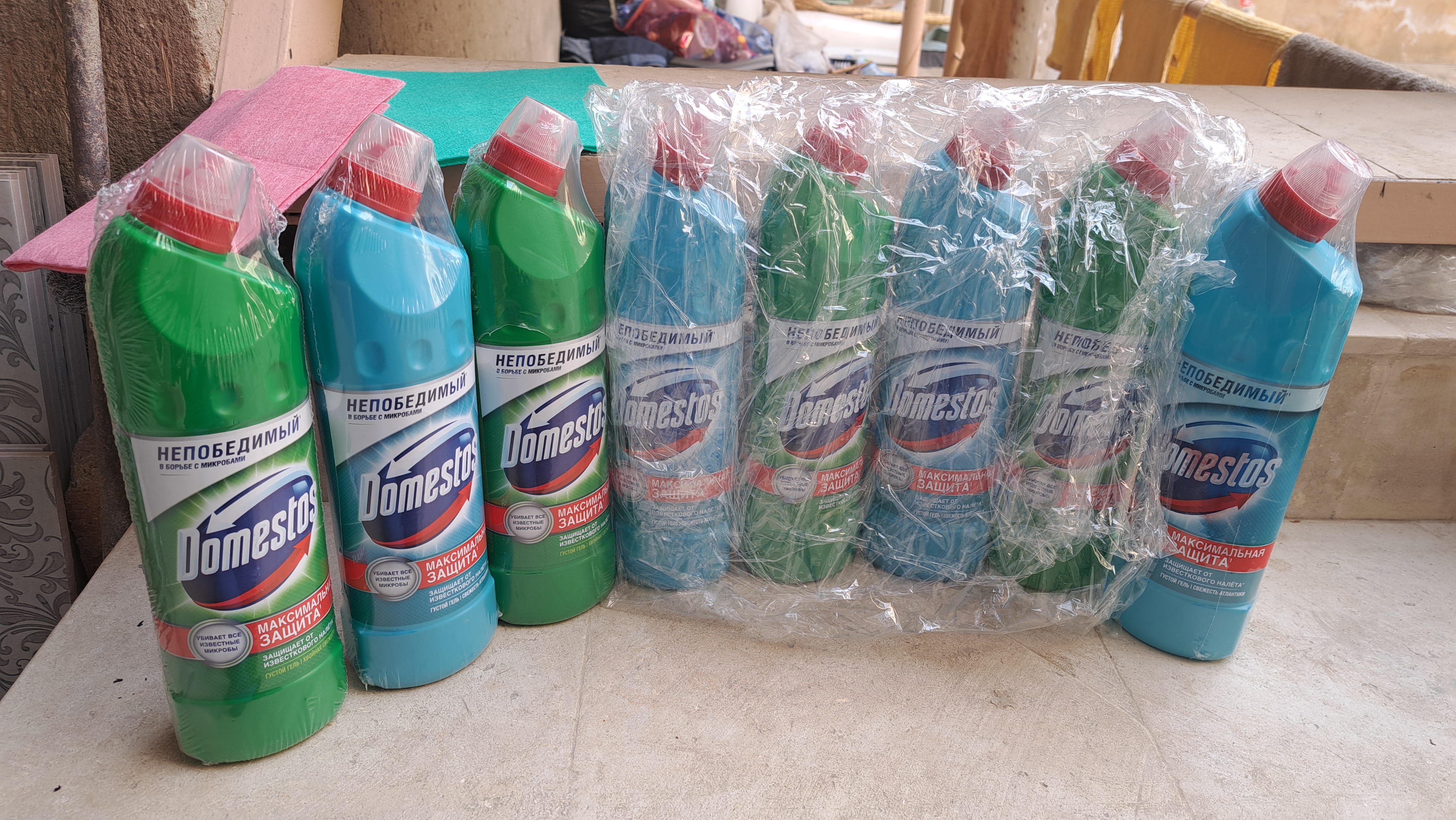 Средство универсальное Domestos xвойная cвежесть, 750 мл