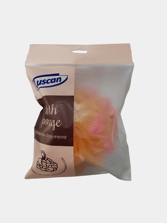 Мочалка для тела, Luscan Ball, круглая, 40 гр