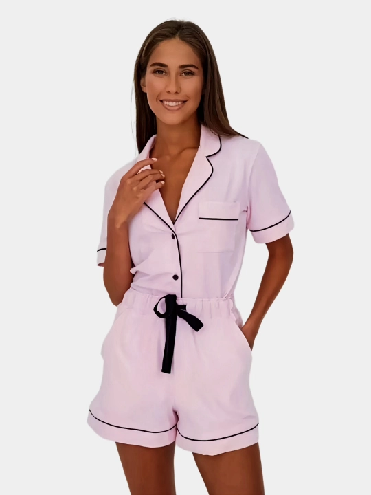 Maysar klassik ayollar pijamasi, 100% paxta