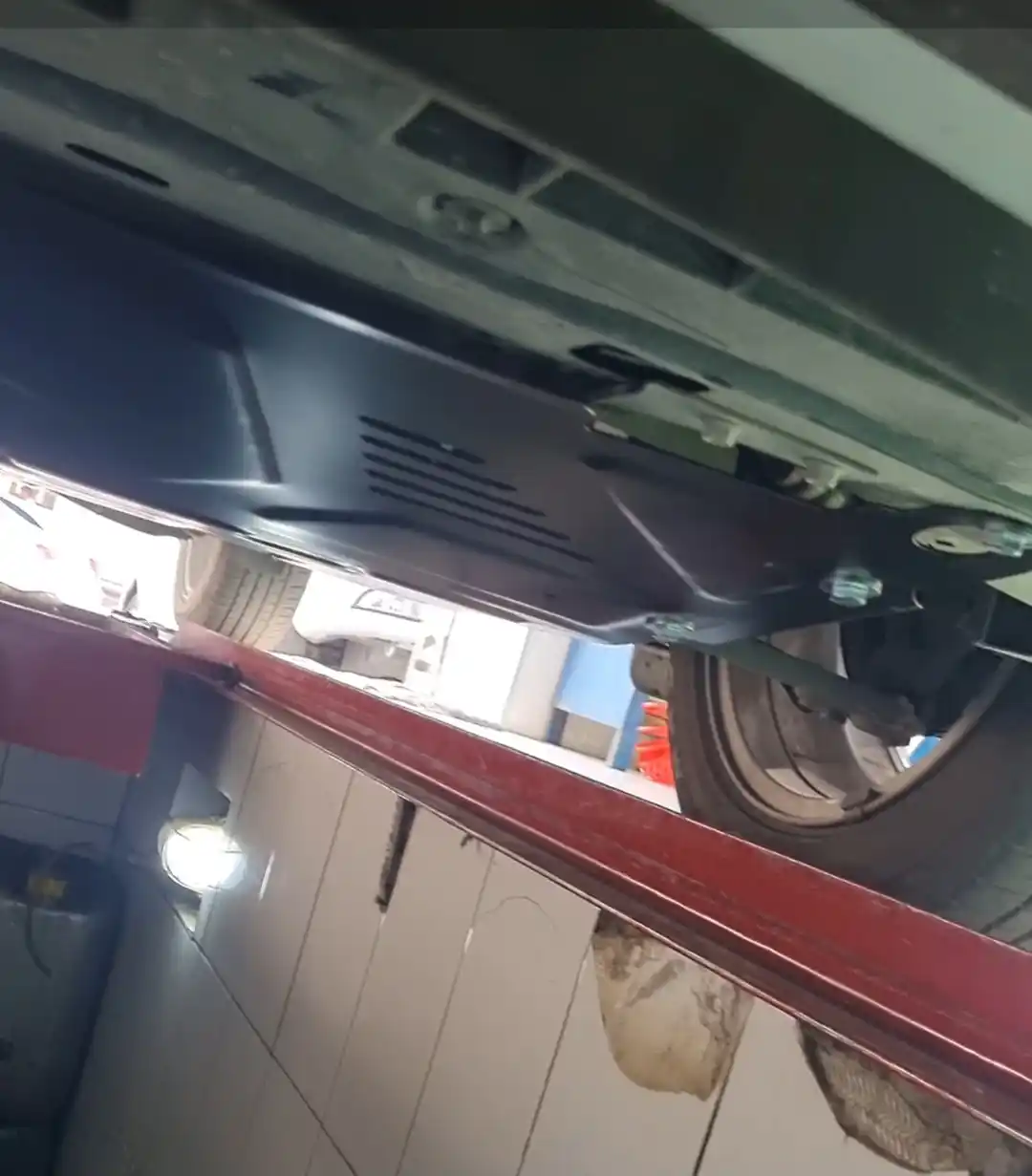 Karter dvigatelining himoyasi +kpp, bizon, Chevrolet ONIX uchun, po'lat va mahkamlagichlar