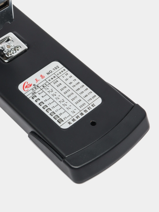 Novus B56 XL og'ir uzun qo'l stapler katta hajmlarni mahkamlash uchun mo'ljallangan