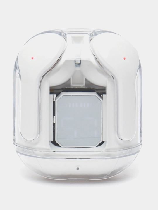 Беспроводные наушники Earbuds AIR 31, с дисплеем и прозрачным чехлом - 