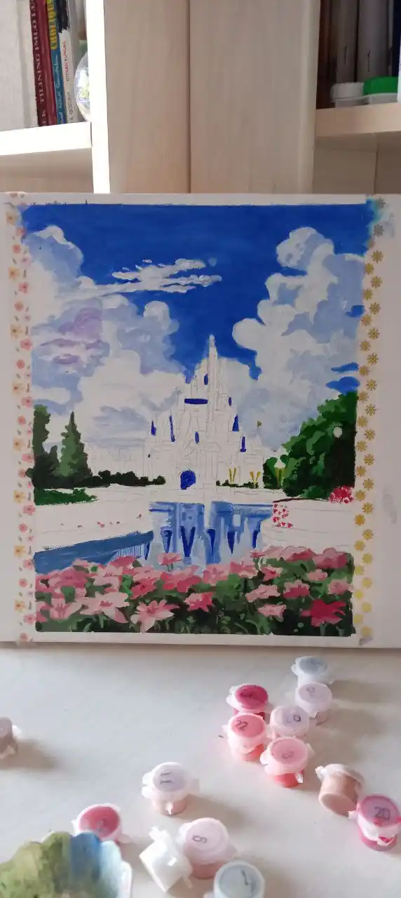 Холст на подрамнике для рисования New Page, 40 * 50 см