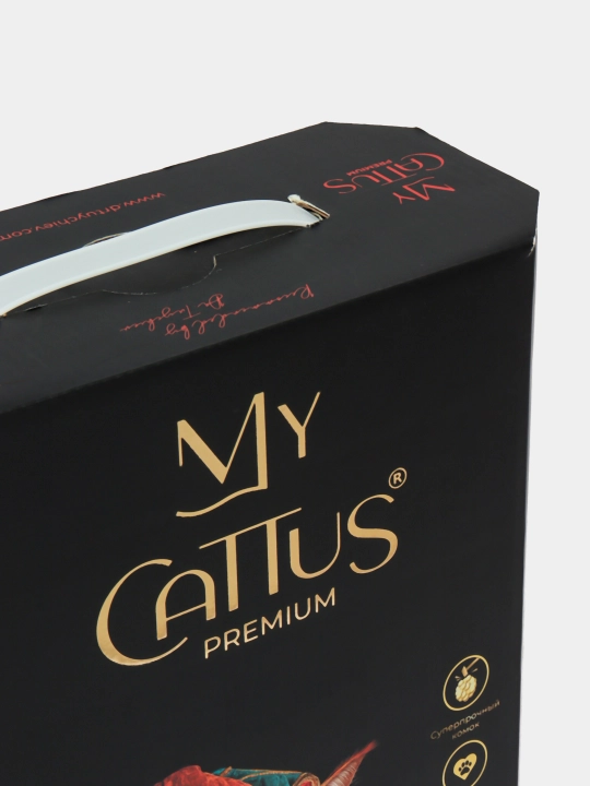 Впитывающий наполнитель для кошачьего туалета My Cattus Premium MARSEILLE SOAP