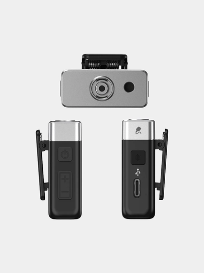 Ulanzi U-Mic A18 2 TX in 1 RX Combo,8 gb xotira,100 metr, Stereo mono, 20 soat zaryadlyash 6