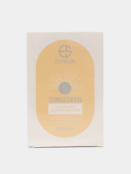 Quyoshdan himoya qiluvchi krem, Estelin, SPF 100, 80, 50 PA+++, namlovchi, yuz, tana krem