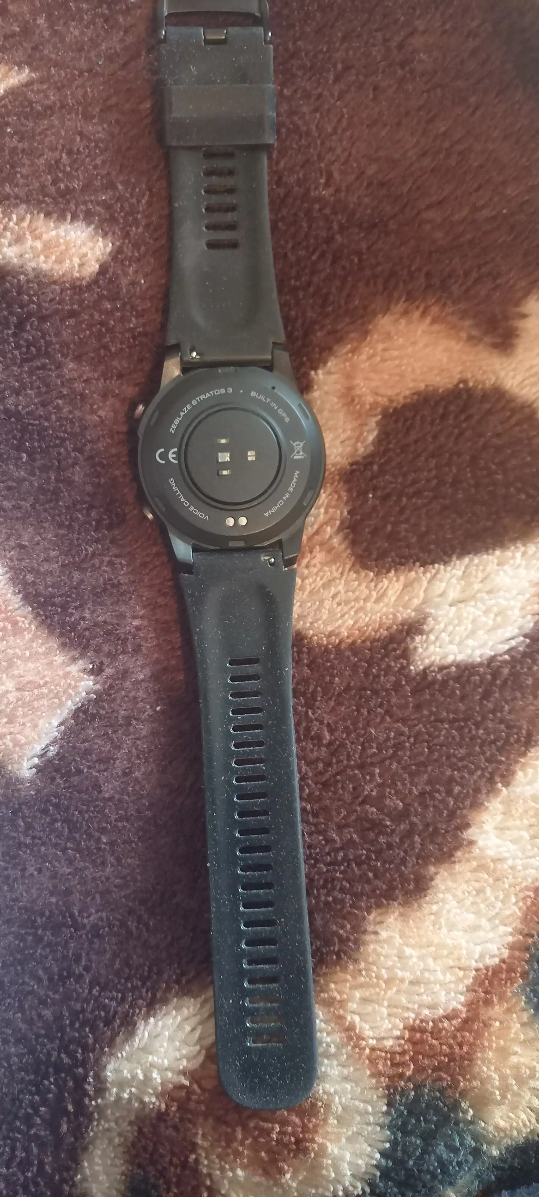 Smart watch Zeblaze Stratos 3 AMOLED 466x466, GPS, Bluetooth qo'ng'iroq, IP68, puls SpO2