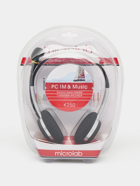 Проводные наушники для компьютера Microlab K250